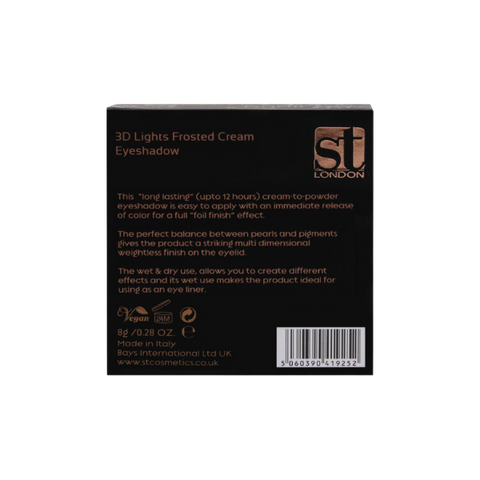 ST London 3D Lights Frosted Eyeshadow 24K 8Gm
