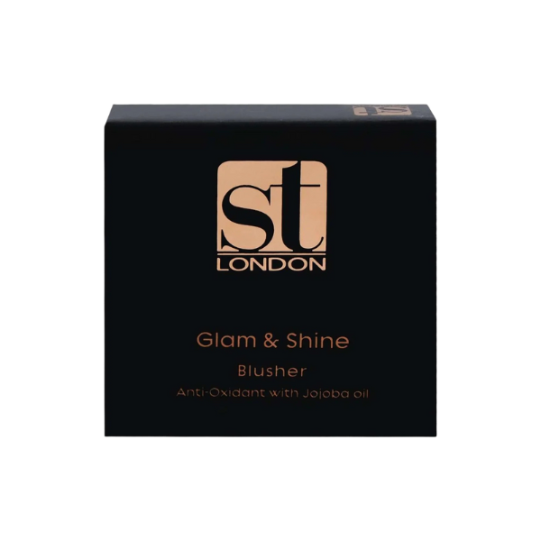 ST London Glam & Shine Blusher Satin Peach 28Gm