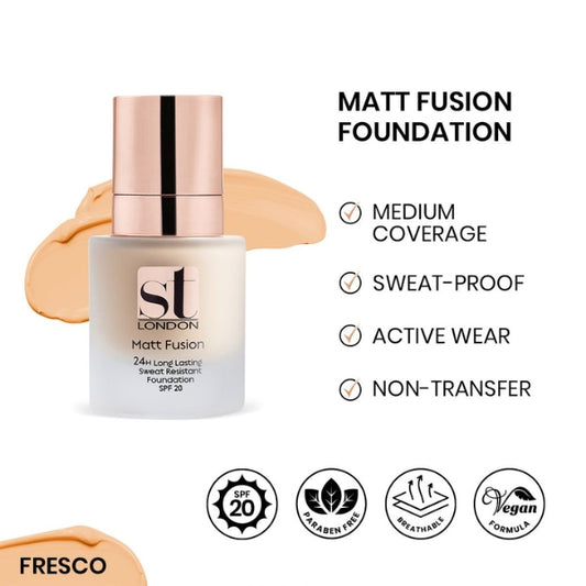 ST London Matt Fusion Foundation Fresco SPF 20 30ml