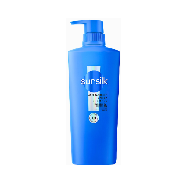 SUNSILK ANTI DANDRUFF & SILKY SHAMPOO 450ML