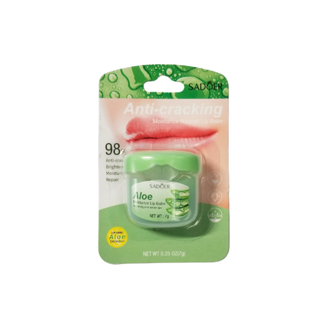 Sadoer Anti Cracking Moisturising Lip Balm Aloe Vera 7g