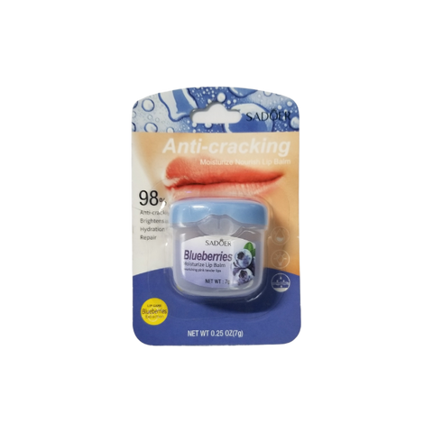 Sadoer Anti Cracking Moisturising Lip Balm Blueberries 7g
