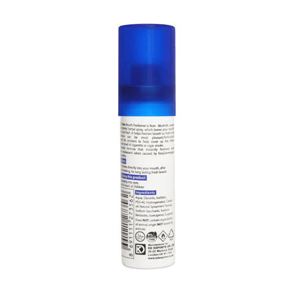 Safe And Clean Mouth Spray Spearmint Flavour 18ml