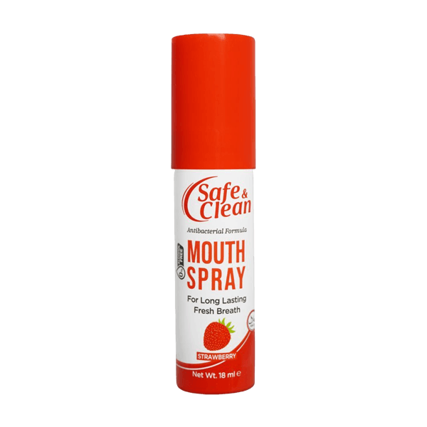 Safe And Clean Mouth Spray Strawberry Flavour 18ml