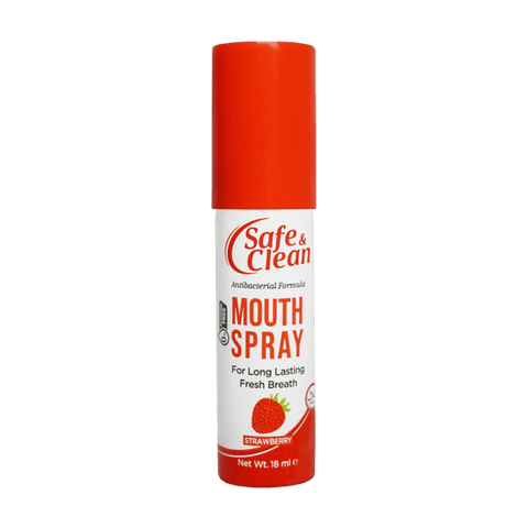 Safe And Clean Mouth Spray Strawberry Flavour 18ml