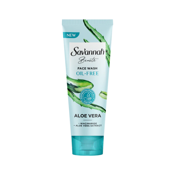 Savannah Beaute Face Wash Aloe Vera For Oil Control 100ml