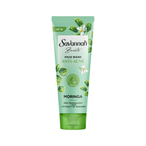 Savannah Beaute Moringa Anti Acne Face Wash 100ml