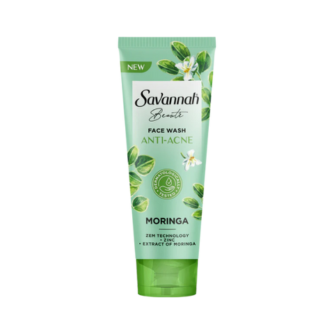 Savannah Beaute Moringa Anti Acne Face Wash 100ml
