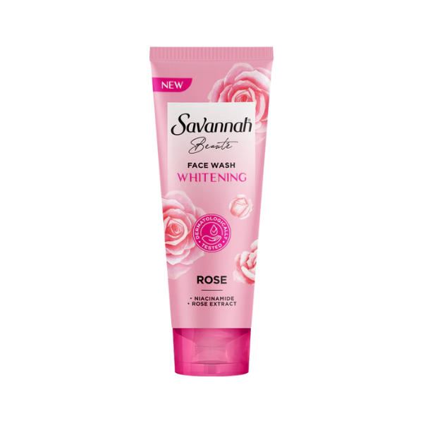 Savannah Beaute Rose Whitening Face Wash 100ml