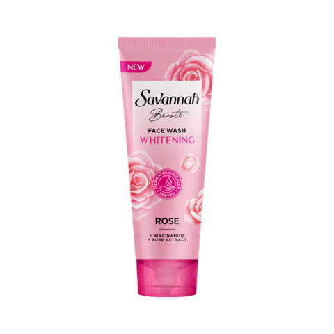 Savannah Beaute Rose Whitening Face Wash 100ml