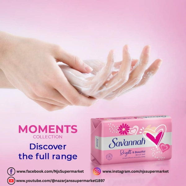 Savannah Bright & Beautiful Beauty Soap 125Gm