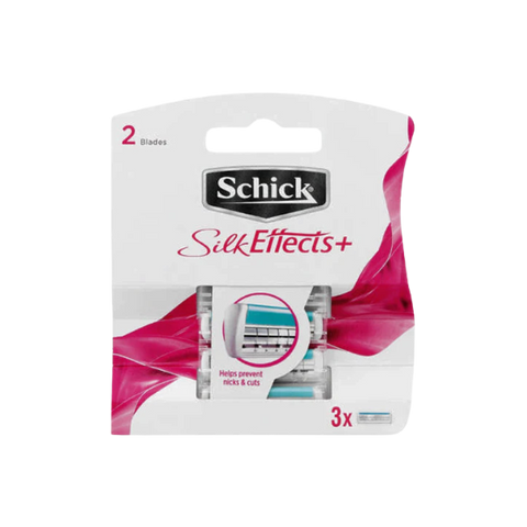 Schick Silk Effects Refills 3 Blades For Ladies