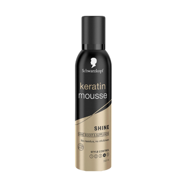 Schwarzkopf Keratin Mousse Hair Styling Spray 250ml