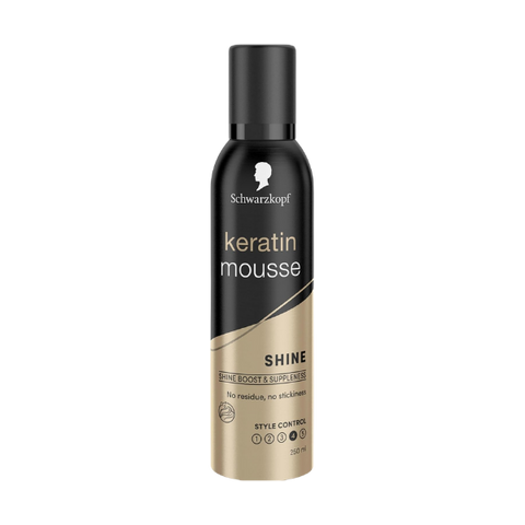 Schwarzkopf Keratin Mousse Hair Styling Spray 250ml