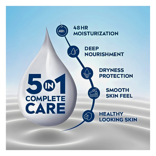 NIVEA 5IN1 NOURISHING BODY MILK LOTION 400ML
