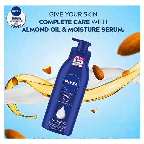 NIVEA 5IN1 NOURISHING BODY MILK LOTION 400ML