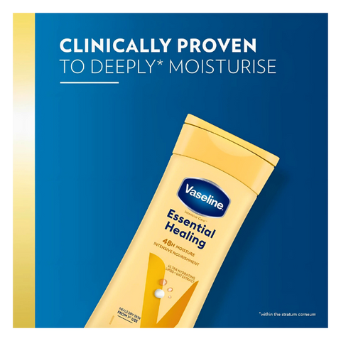 VASELINE ESSENTIAL HEALING LOTION 200ML