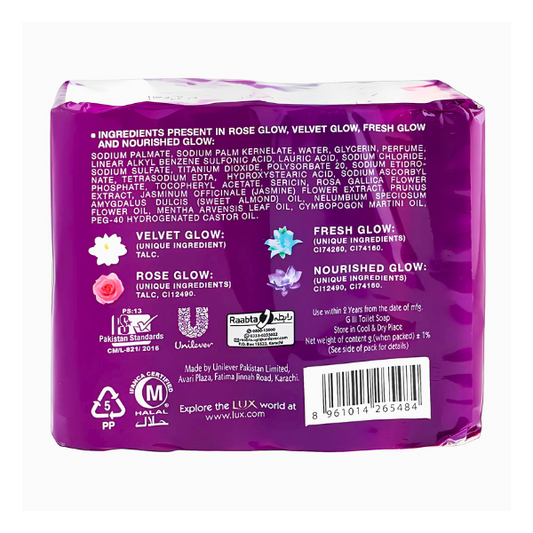 LUX 4IN1 RAINBOW SOAP 4X98GM