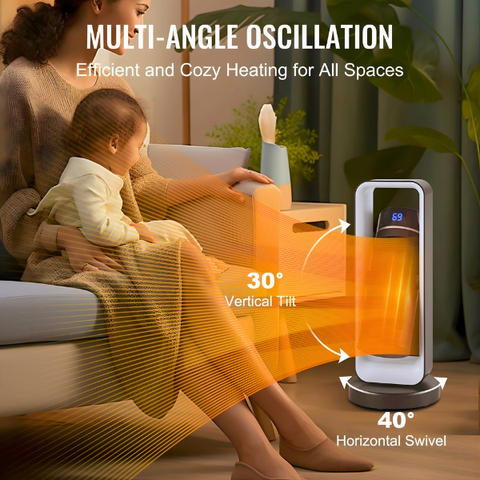 GEEPAS DIGITAL PTC CERAMIC HEATER GRH28595P