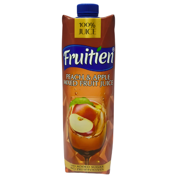FRUITEN PEACH & APPLE S/F JUICE 1LTR