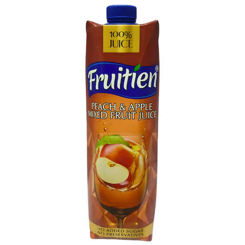 FRUITEN PEACH & APPLE S/F JUICE 1LTR