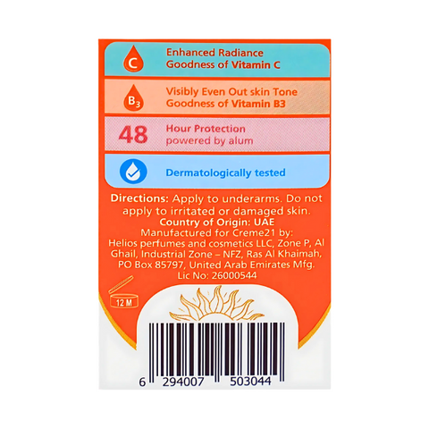 CREME 21 ADVANCWE BRIGHT VITAMIN C CREAM 50ML