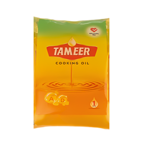 TAMEER COOKING OIL 1LTR POUCH