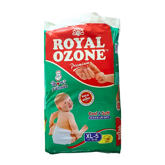 ROYAL OZONE PREMIUM DIAPER SIZE XL-5 11-25KG 50PCS