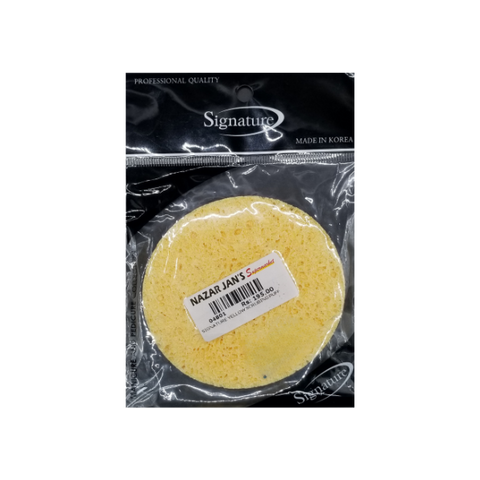 Signature Yellow Scrubbing Puff
