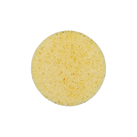 Signature Yellow Scrubbing Puff.