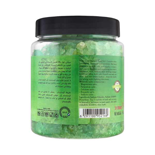 Silky Cool Extra Mineral Bath Salt Freshy Minta 750g