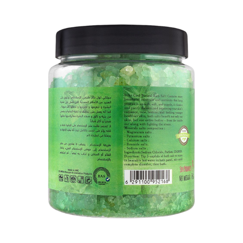 Silky Cool Extra Mineral Bath Salt Freshy Minta 750g