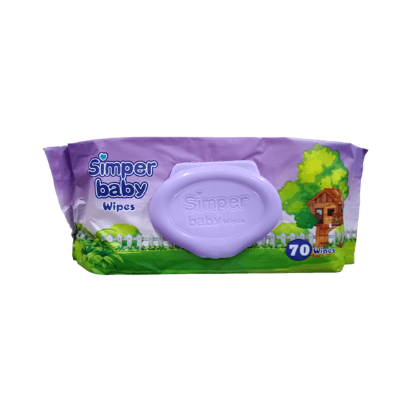 Simper Baby Wipes 70Pcs