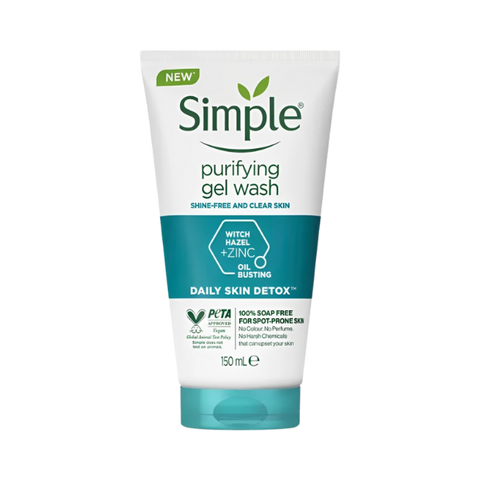 Simple Purifying Gel Facial Wash 150ml