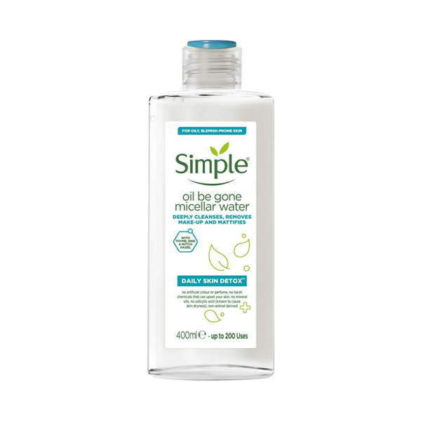 Simple Micellar Water Oil Be Gone 400ml