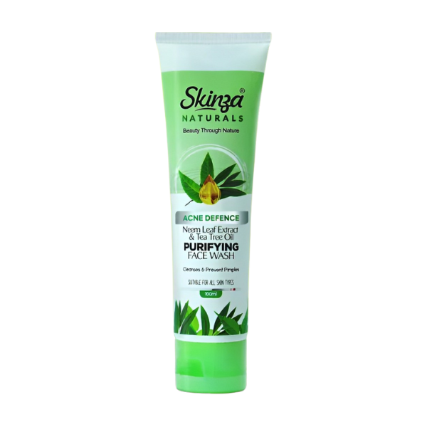 Skinza Acne Defence Neem Leaf Extract & Tea Tree Oil Face Wash 100ml