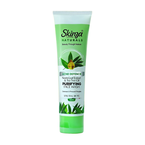 Skinza Acne Defence Neem Leaf Extract & Tea Tree Oil Face Wash 100ml