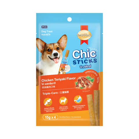 Smartheart Dog Chic Stick Chicken Teriyaki Flavour 60g