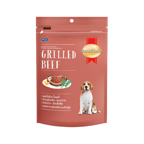 Smartheart Dog Food Grilled Beef Flavour 100g