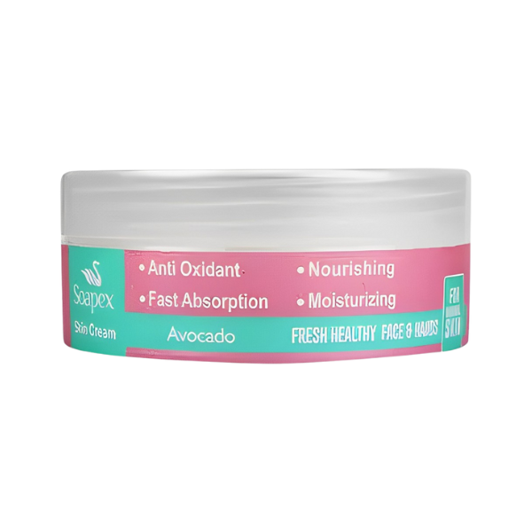 Soapex Nourishing Moisturizing Cream With Avocado Oil For Face & Hands 220ml