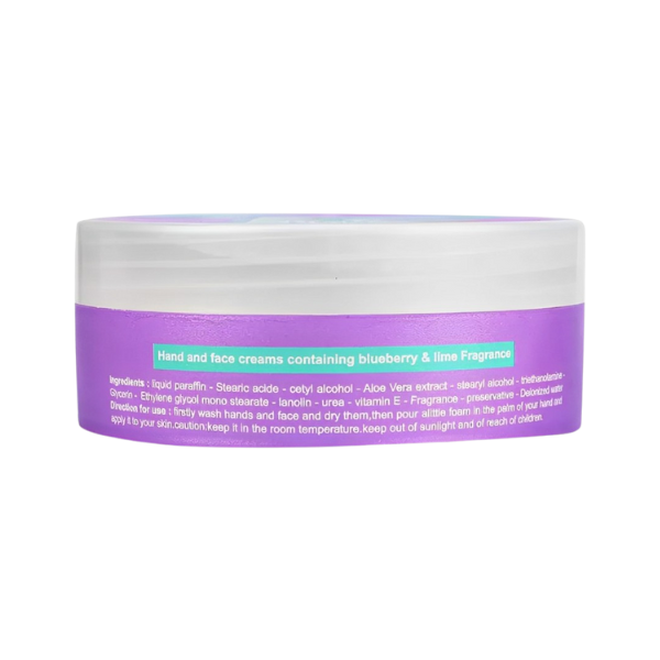 Soapex Nourishing Moisturizing Cream With Blueberry & Lime Fragrance Face & Hands 220ml