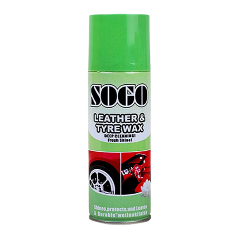 Sogo Leather And Tyre Wax Spray 250ml Jasmine