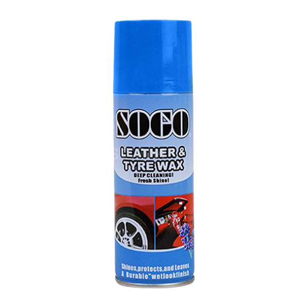 Sogo Leather And Tyre Wax Spray 250ml Lavender