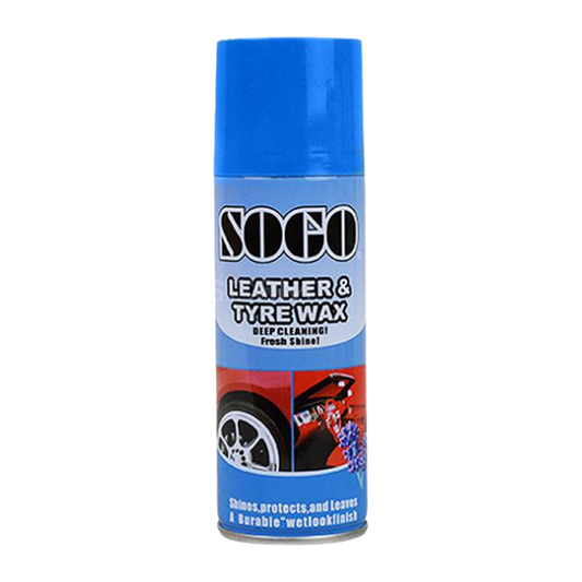 Sogo Leather And Tyre Wax Spray 250ml Lavender