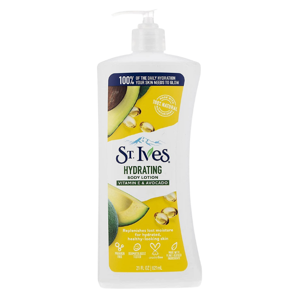 St. Ives Hydrating Vitamin E & Avocado Body Lotion 621ml