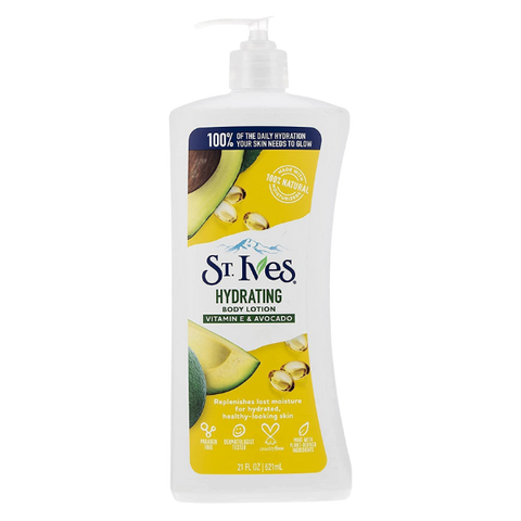 St. Ives Hydrating Vitamin E & Avocado Body Lotion 621ml