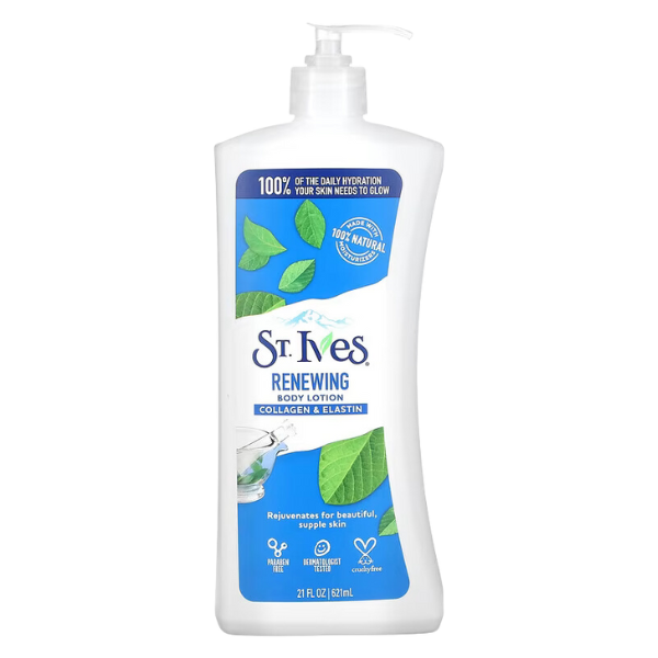 St. Ives Renewing Collagen & Elastin Body Lotion Paraben Free 621ml