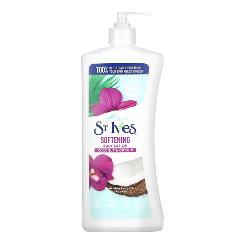 St. Ives Softening Coconut & Orchid Body Lotion Paraben Free 621ml