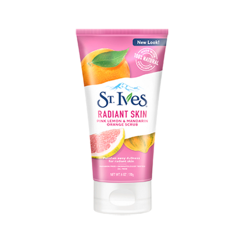 St. Ives Radiant Skin Scrub Pink Lemon And Mandarin 170g