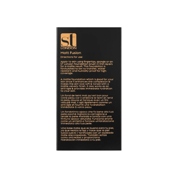 St London Matt Fusion Foundation Pure Beige SPF 20 30ml